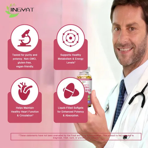Miniatura 5 de Berberina con canela de Ceilán, suplemento de berberina de 1500 mg con melón amargo y cúrcuma para el metabolismo, la salud inmune y digestiva