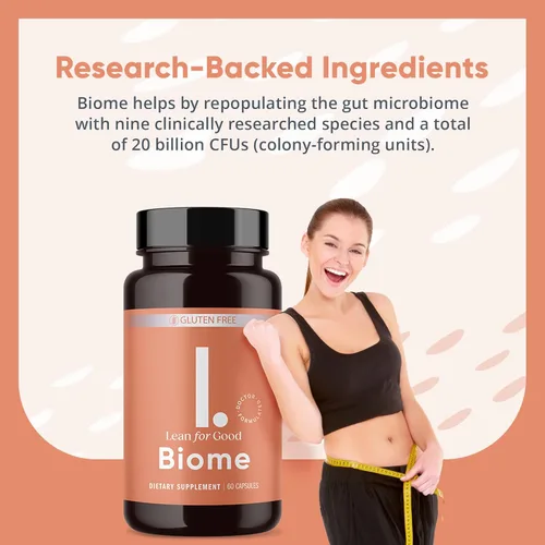 Miniatura 3 de Biome, fórmula probiótica de 9 cepas, apoya un microbioma intestinal equilibrado, potentes probióticos intestinales con fitosoma Greenselect - 60