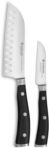 Miniatura 3 de WÜSTHOF Classic IKON - Juego de cuchillos de chef asiáticos de 2 piezas, color negro