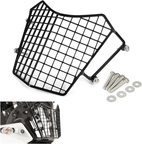 Miniatura 4 de Headlight Grill Guard Motorcycle Headlight Guard Front Light Headlamp Grille Guard Cover Protector For T&enere 700 XTZ690 For XTZ 690 Tenere700