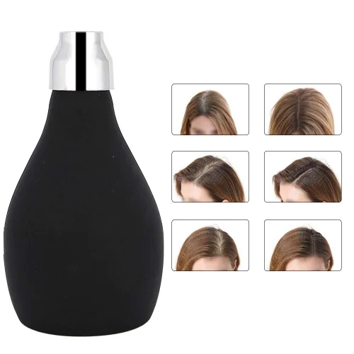 Miniatura 4 de Botella pulverizadora en polvo, Botellas de spray vacías, Soplador de polvo vacío, Bomba de pulverización de cabello en polvo Aplicador de fibra