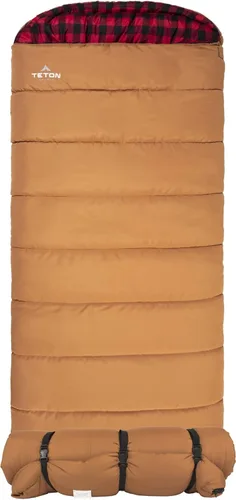 Miniatura 9 de TETON Sports Deer Hunter Sleeping Bag, Warm and Comfortable Camping Sleeping Bag, Teton Tough Canvas Shell for Camping, Hunting, and Cold Weather