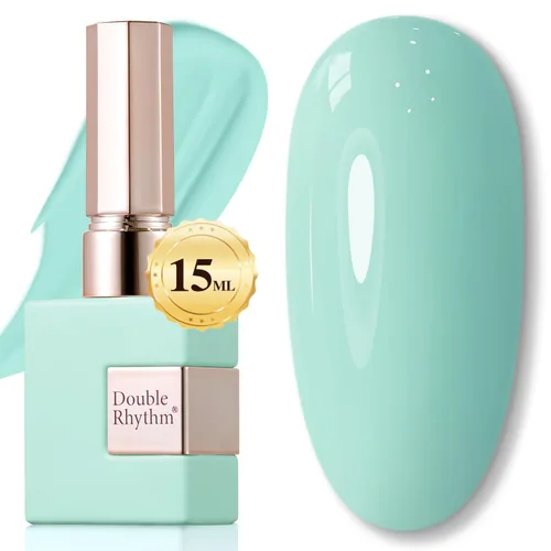 Miniatura 83 de Double Rhythm 15ml de esmalte de uñas en gel, color puro, mismo color, misma botella, esmalte de uñas de remoción para arte de manicura en salón