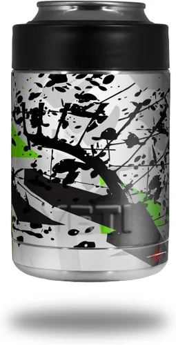 Baja 0018 color verde lima – calcomanía estilo Skin Wrap Fits Yeti Rambler Colster y enfriador de Rtic Can (No Incluidas)