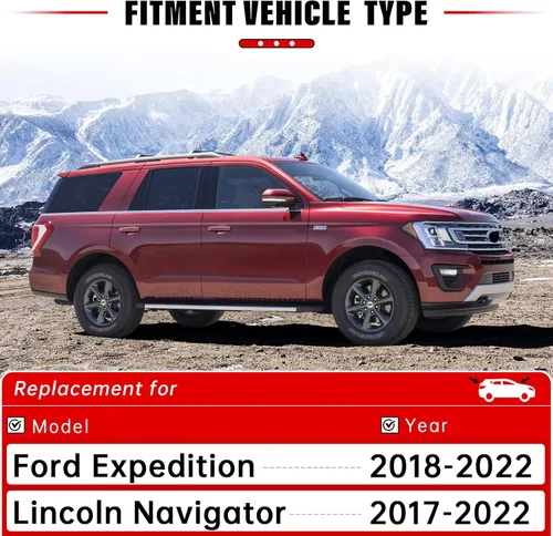 Miniatura 2 de Escobillas limpiaparabrisas de repuesto para Ford Expedition Lincoln Navigator 2018 2019 2020 2021 2022 Calidad original de fábrica Juego