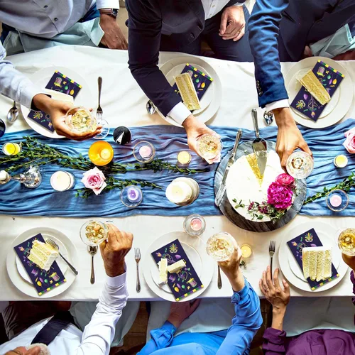 Miniatura 4 de Yeaqee 200 servilletas Eid Mubarak Ramadán desechables de papel mexicano para fiesta de Cinco de Mayo, suministros para fiesta, taco, fiesta