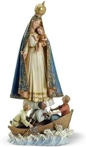 Joseph's Studio by Roman, figura de Caridad del Cobre de 13 pulgadas de alto, colección renacentista, estatua religiosa, decoración del hogar