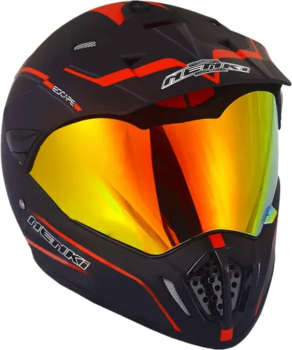 Cascos de Dirt Bike ATV MX Motocross Cascos de Cuatro Ruedas para Adultos Cascos de Motocicleta Deportivos Duales Todoterreno para Hombres Mujeres