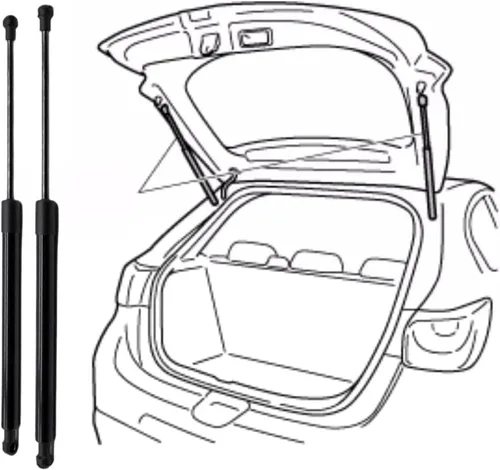 Miniatura 4 de Varilla de amortiguador para puerta trasera de automóvil, resortes de gas para Renault Sandero/Stepway II (B8) 2013-2020