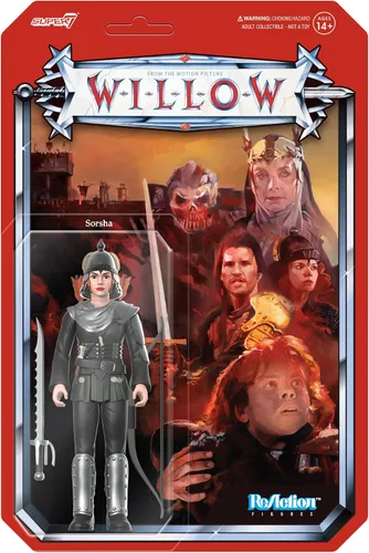Miniatura 10 de Super7 Willow Ufgood (con Elora Danan) - Figura de acción de sauce de 3.75 pulgadas con accesorio, coleccionables de películas clásicas y juguetes
