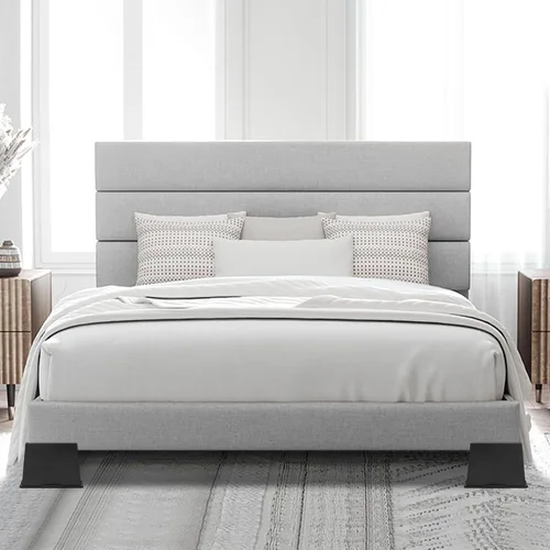 Miniatura 3 de Paquete de 8 elevadores de cama de 5 pulgadas, resistentes, elevadores de muebles de gran tamaño, elevadores de cama extra anchos para sofá, mesa