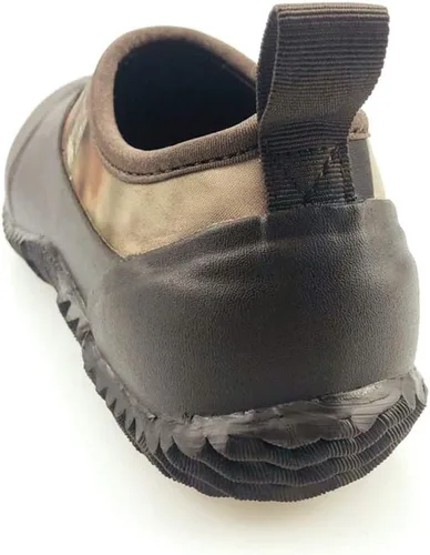 Miniatura 32 de SYLPHID Zapatos de jardín para hombre, zapatos de lluvia impermeables de neopreno para campamento, cuidado del césped, jardinería y trabajo