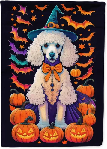 Miniatura 57 de Caroline's Treasures DAC1466GF - Bandera decorativa para jardín de Halloween de Affenpinscher Witchy para jardín, decoración para patio exterior