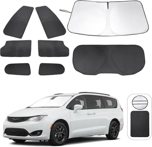 Miniatura 38 de TINGLU Parasoles para Ventanas para Mazda 3 2019-2026 Accesorios Coche Ventanas Laterales Completas Parabrisas Triangular Trasero Protector Solar