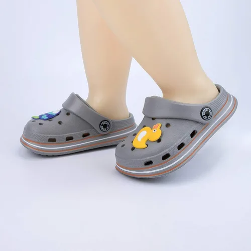 Miniatura 5 de Casazoe Zuecos de agua para niños y niñas pequeños, sandalias de agua sin cordones, ligeras, para exteriores, verano, playa, piscina