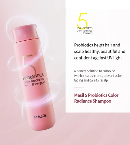 Miniatura 2 de Masil 3 Salon Care CMC Shampoo 5.1floz Viaje Dañado Cabello Pérdida de Cabello Debilitado Cuero Cabelludo Bouncy Cabello (Color Radiance)