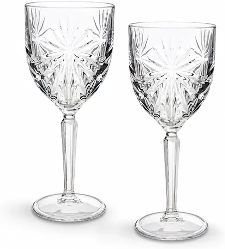 Miniatura 10 de HISTORY COMPANY 1934 Nick & Nora Crystal Cocktail Coupette - Vaso estilo cupé inspirado en el arte moderno, juego de 2 piezas