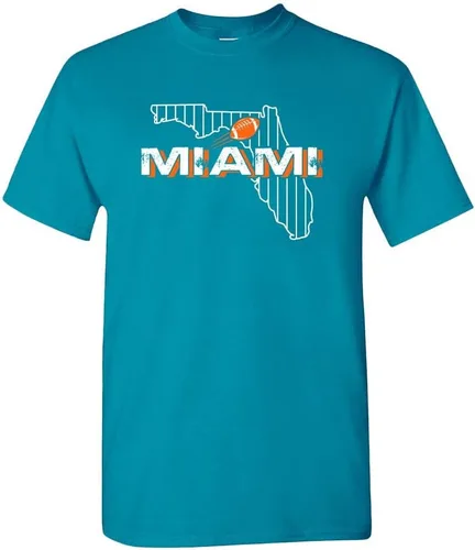 Miniatura 45 de Xtreme Apparrel Camiseta para hombre Team Field Map para aficionados al fútbol Dallas - Camisa azul marino