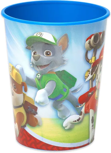 Miniatura 4 de American Greetings Paw Patrol - Suministros para fiestas, 16 oz. Vasos de plástico reutilizables para fiestas (12 unidades)