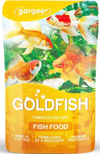 Miniatura 11 de Gargeer Alimento de pescado cíclido africano de 3 onzas para criadores avanzados. Dieta completa de gel cíclidos africanos para jóvenes y adultos.