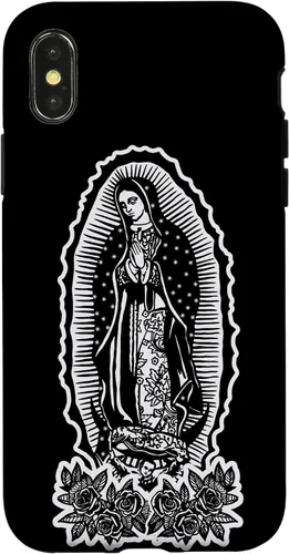 Miniatura 5 de Funda para iPhone 12/12 Pro Our Lady Virgen De Guadalupe Virgen María Tattoo Hombres Mujeres