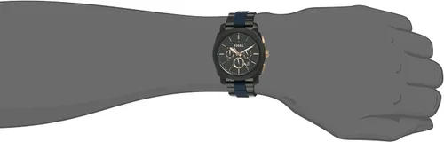 Miniatura 5 de Fossil Machine - Reloj cronógrafo de cuarzo con caja de acero inoxidable para hombre