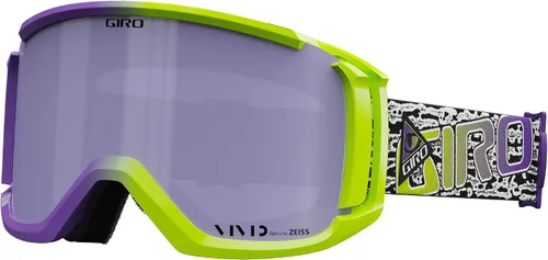Giro Revolt Gafas de esquí – Gafas de snowboard para hombres, mujeres y jóvenes con 1 lente VIVID y 1 transparente – Antivaho – OTG