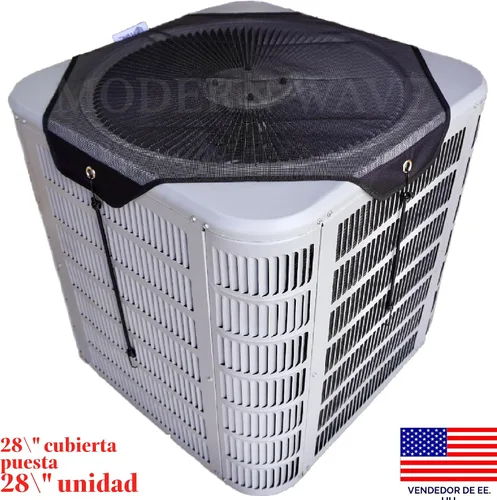 Miniatura 5 de MODERN WAVE Cubierta de Aire Acondicionado Central para Unidades Exteriores 28 x 28 - Cubierta Defensora Universal para AC Exterior Superior