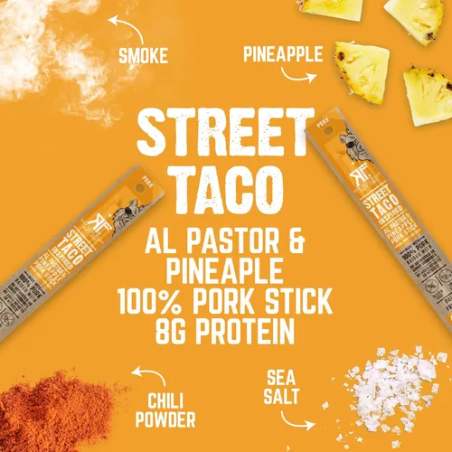 Miniatura 5 de Palitos de carne Righteous Felon Palitos 100% de cerdo Palitos de carne libres de gluten y keto Palitos de cerdo bajos en azúcar y altos