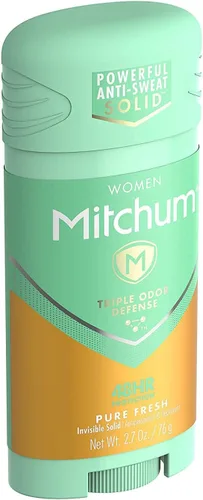 Miniatura 9 de Mitchum Gel antitranspirante y desodorante para mujer con triple protección contra olores, polvo fresco, protección 48 horas, 2.25 onzas