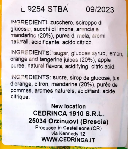 Miniatura 3 de Cedrinca Sicilia Candies bolsas de 5.25 onzas (3)