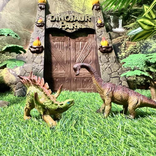 Miniatura 4 de Gran dinosaurio parque puerta dinosaurio nido de huevos juguetes de dinosaurio realistas para niños 3-5 5-7 figuras de dinosaurio del mundo jurásico