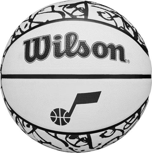 Miniatura 12 de Wilson NBA Team Balones de baloncesto con diseño de grafiti - Talla 7 - 29.5