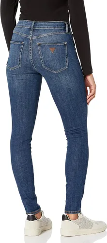 Miniatura 2 de GUESS Jeans ajustados de talle alto 1981 para mujer, Circonita Blu