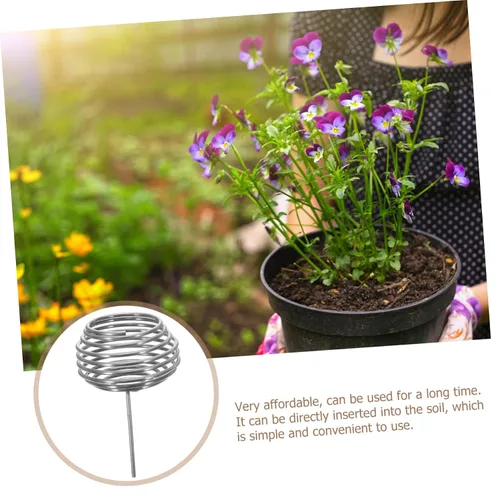 Miniatura 2 de Yardwe Caja de fertilizante de 50 piezas de fertilizante de orquídea inoxidable Fertilizante Herramientas de fertilizante Bonsái Cestas