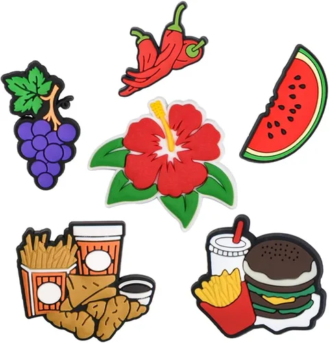 Miniatura 2 de QYSEOFON 20, 35, 50, 75, 100 dijes de dibujos animados al azar para zapatos para mujeres y hombres, decoración de zapatos para pulseras y regalos