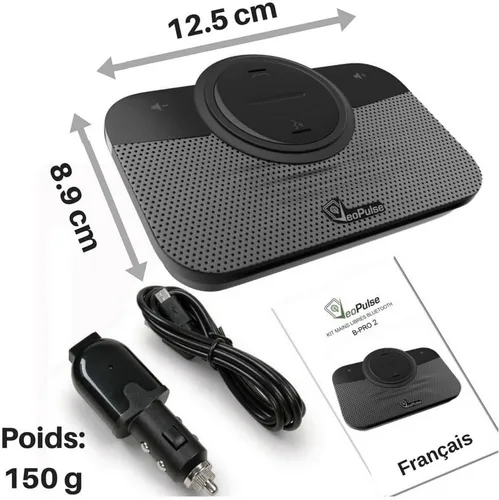 Miniatura 7 de Altavoz de coche B-PRO 2B Kit manos libres, 6W Hi-Fi Altavoces, con Bluetooth Automático Multipunto Conexión Teléfono Celular