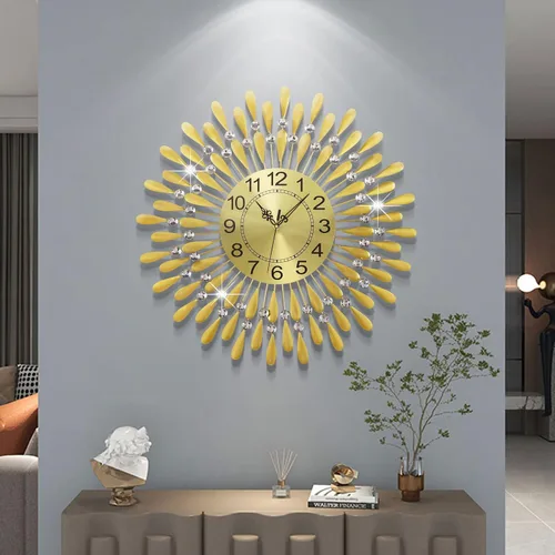 Miniatura 10 de Reloj de Pared Grande Sin Tictac Silencioso Relojes Grandes Modernos Relojes de Pared Decorativos para Sala de Estar Comedor Decoración de Negro
