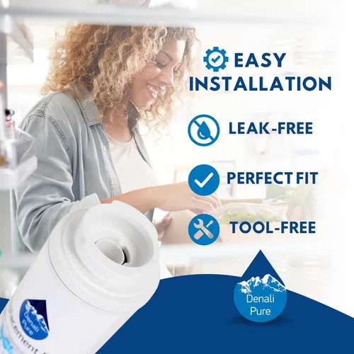 Miniatura 6 de 2-Pack – Jenn-Air jcb2059ges-pjcb2059gs0 nevera filtro de agua de repuesto compatibles Jenn-Air UKF8001 cartucho de filtro de agua para nevera