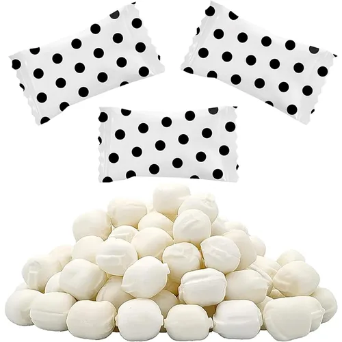 Miniatura 9 de Fruidles Big Dots - Menta para después de la cena, sin grasa, certificado Kosher, envueltas individualmente (rosa brillante, 55 piezas)