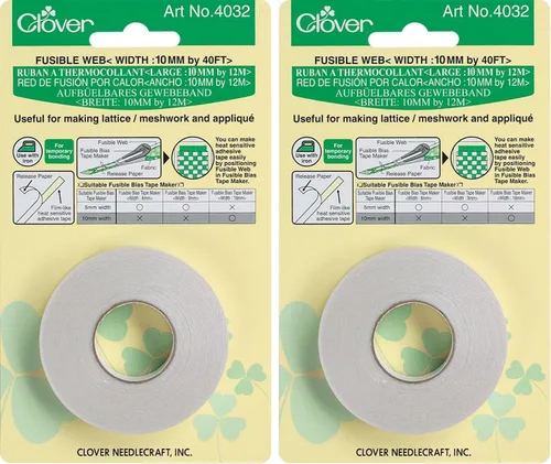 Miniatura 3 de Clover Red Fusible 0.197 in, 1/4 de pulgada 40 pies (4031)