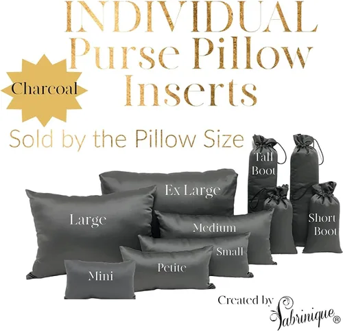 Miniatura 45 de Purse Insert Pillows - Custom Cushioned Handbag Fillers Shaper Inserts to Maintain Small to Large Purses