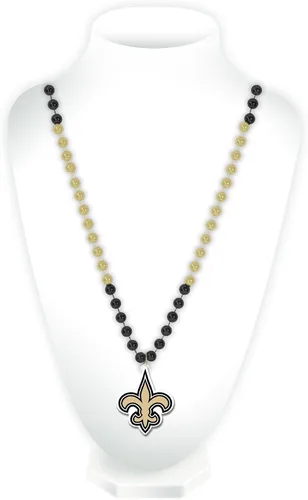 Miniatura 15 de Rico Industries NFL unisex-adult Team Logo Mardi Gras Style Beads