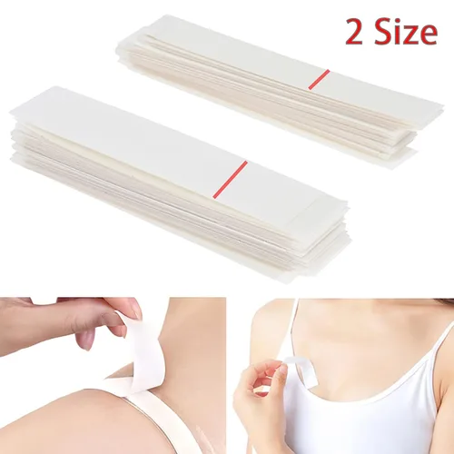 Miniatura 6 de Cinta de tela de vestir impermeable de doble cara adhesiva para el cuerpo secreto para el pecho tira de brasier de pecho segura cinta transparente