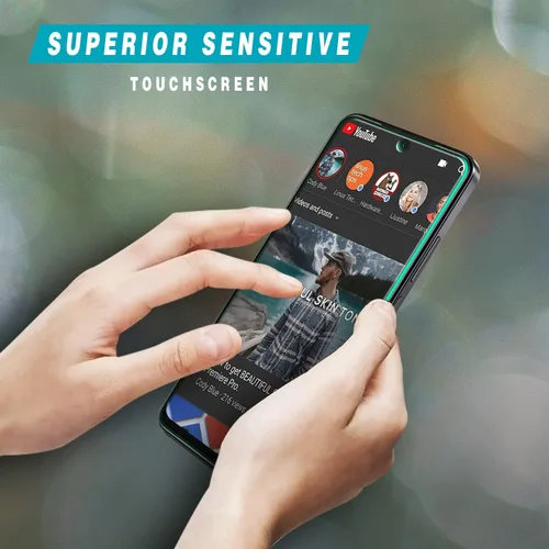 Miniatura 5 de Protector de pantalla de vidrio templado diseñado para Xiaomi Redmi Note 11, Redmi Note 11S 4G, Xiaomi Poco M4 Pro 4G, antiarañazos, sin burbujas