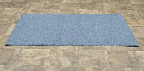 Miniatura 9 de Garland Rug Queen Cotton Sea Foam de 22 x 60 pulgadas ultra suave, afelpada, altamente absorbente, lavable a máquina, toalla de suelo para ducha