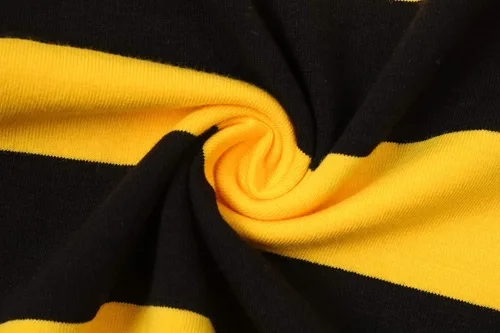 Miniatura 7 de OThread & Co. Camiseta de manga larga a rayas con cuello redondo para mujer