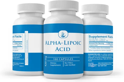 Miniatura 4 de Pure Original Ingredients Cápsulas de ácido alfa-lipoico, (100 cápsulas) siempre puras, sin aditivos ni rellenos, verificado por laboratorio