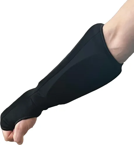 Miniatura 4 de Mangas acolchadas para los brazos con almohadillas superiores e inferiores para protección de manos y antebrazos, par
