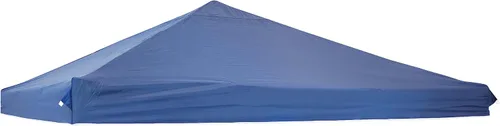 Sunnydaze - Cubierta de repuesto para toldo de 10 x 10 pies, solo cubierta de repuesto – Tela Oxford 150D con revestimiento de poliuretano Azul